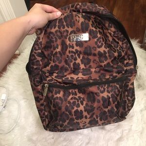 Jessica Simpson Leopard Backpack